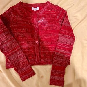 NWT- Girls Holiday Bolero